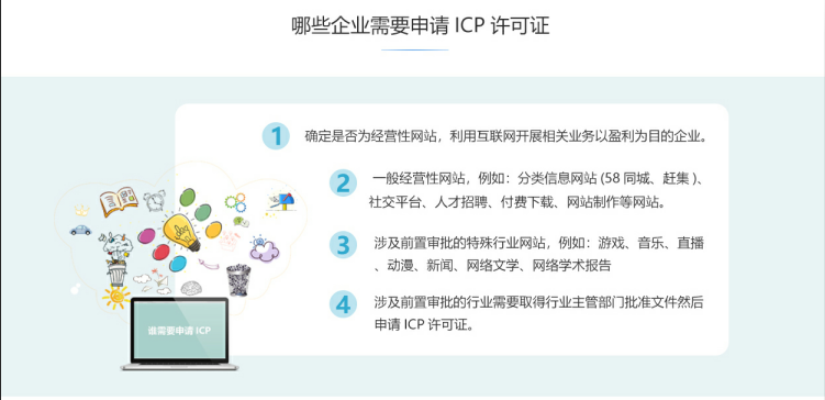 萨嘎ICP牌照、ICP许可证办理流程